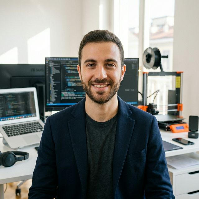 Portrét Tomáše Marka, Senior Developer